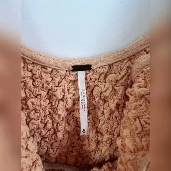 Free People Juliette romper in honeysuckle Size S - Picture 4 of 5